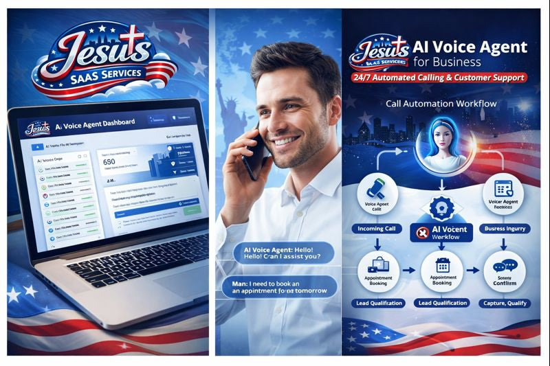 AI Voice Agent for Business – 24/7 Automated Calling & Customer Support